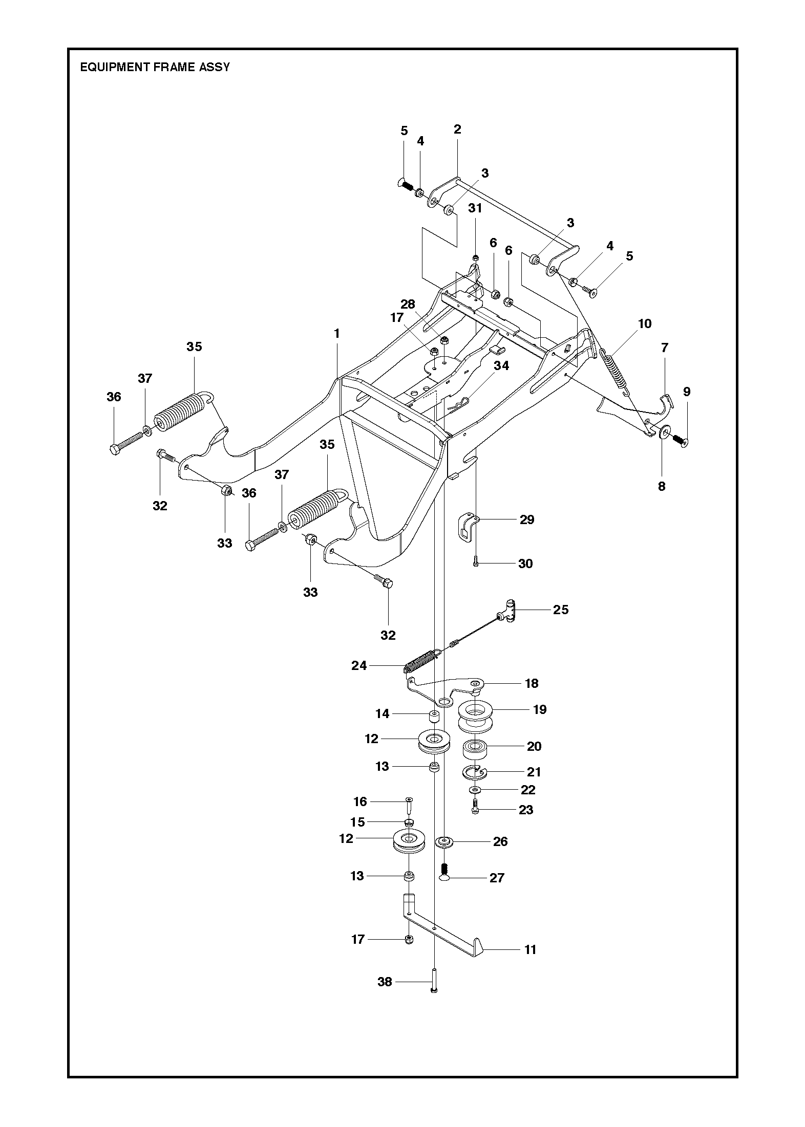 Husqvarna 504621901 onderdelentekening - positie 18