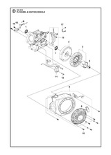 Husqvarna 590637701 onderdelentekening - positie 15