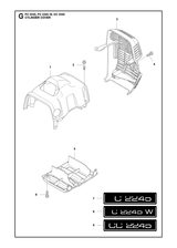 Husqvarna 510422202 onderdelentekening - positie 5