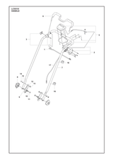 Husqvarna 593118004 onderdelentekening - positie 2