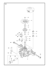 Husqvarna 535402809 onderdelentekening - positie 15