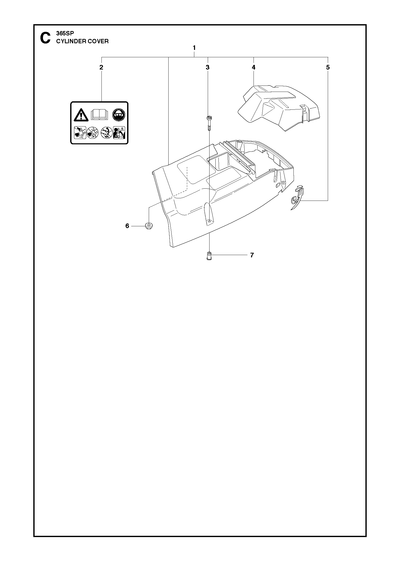 Husqvarna 503817701 onderdelentekening - positie 4