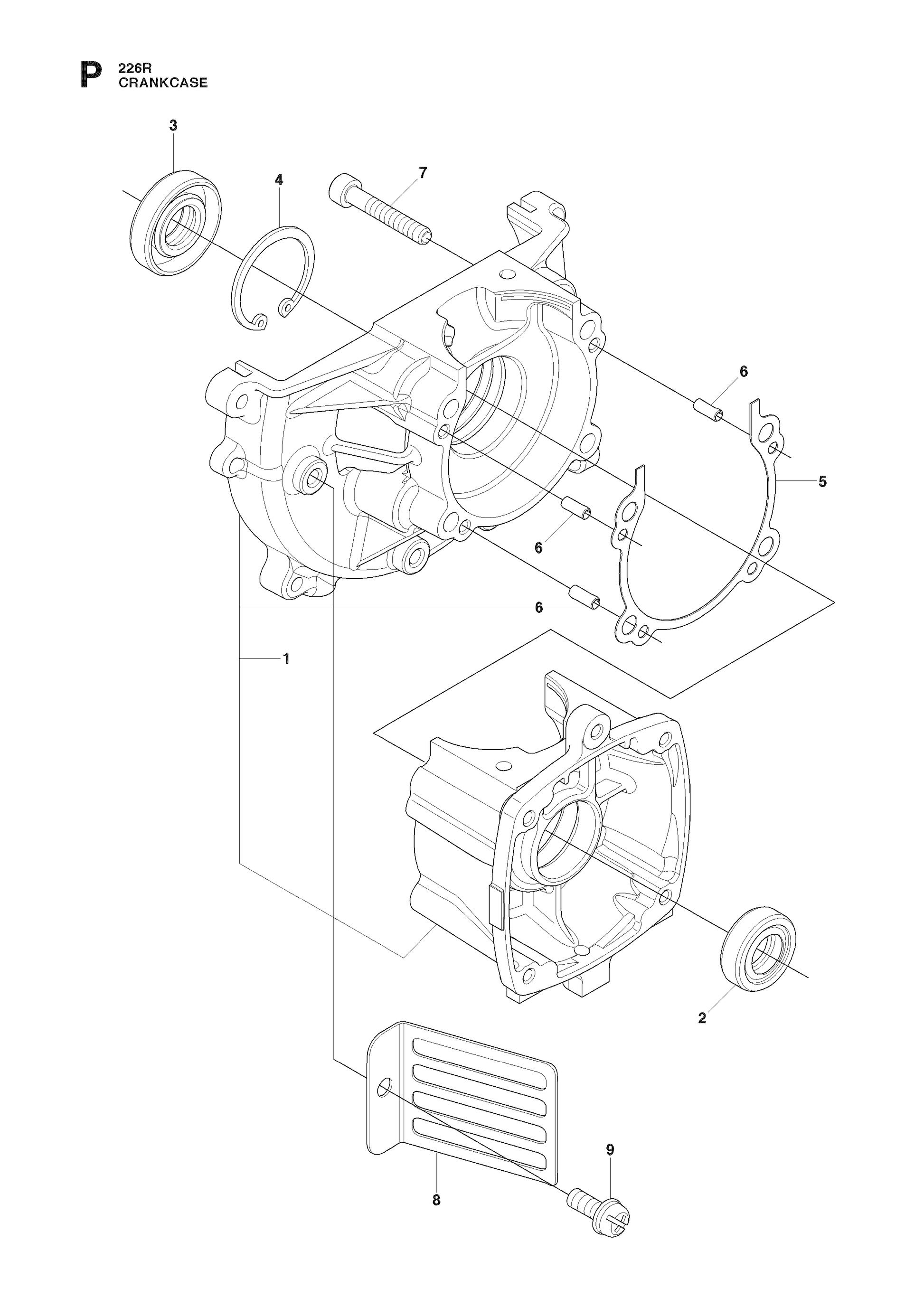 Husqvarna 506612901 onderdelentekening - positie 3