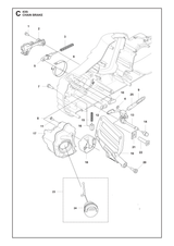 Husqvarna 594954001 onderdelentekening - positie 13