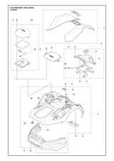 Husqvarna 536997801 onderdelentekening - positie 6