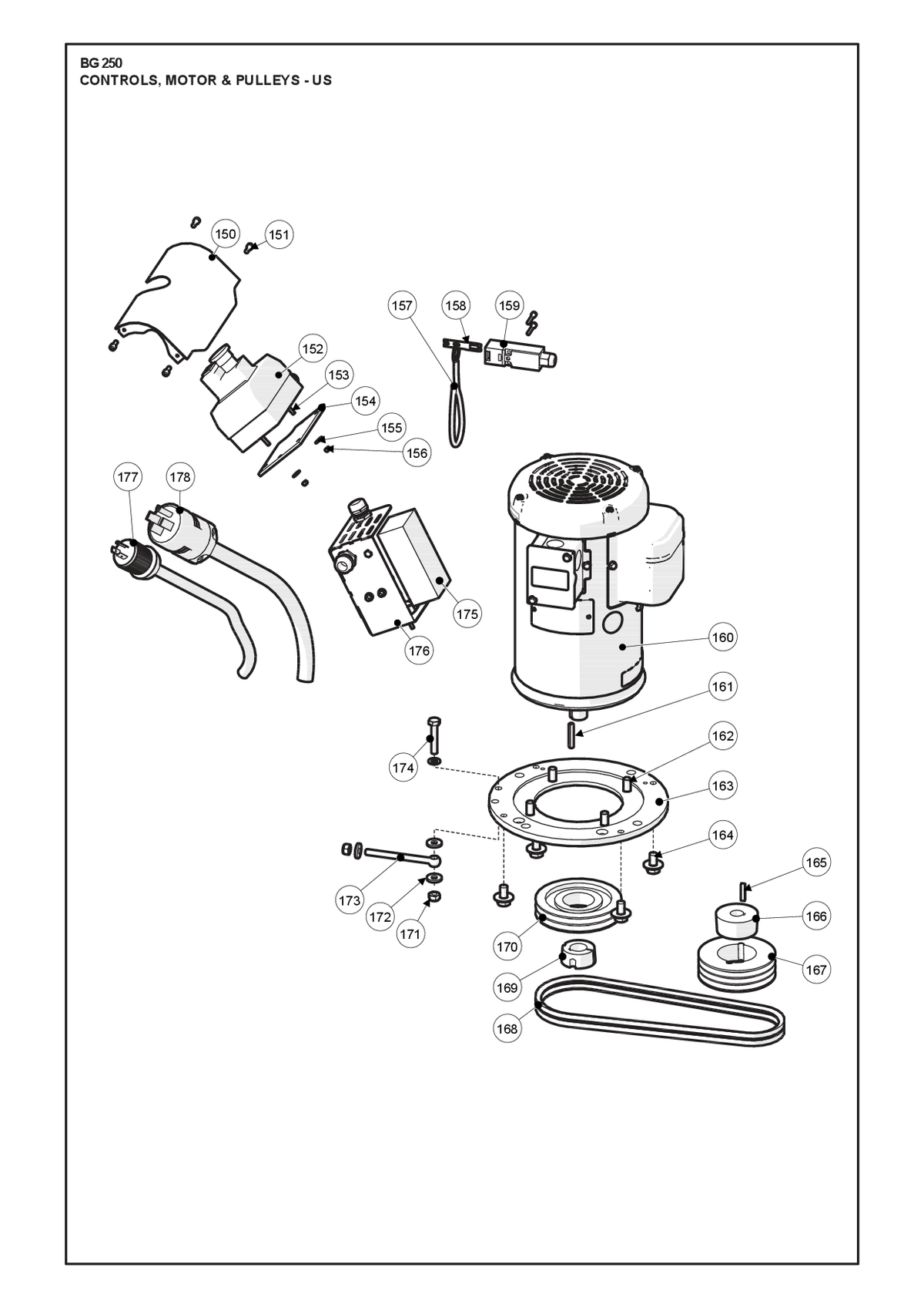 Husqvarna 533627201 onderdelentekening - positie 169