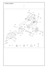 Husqvarna 574859003 onderdelentekening - positie 4