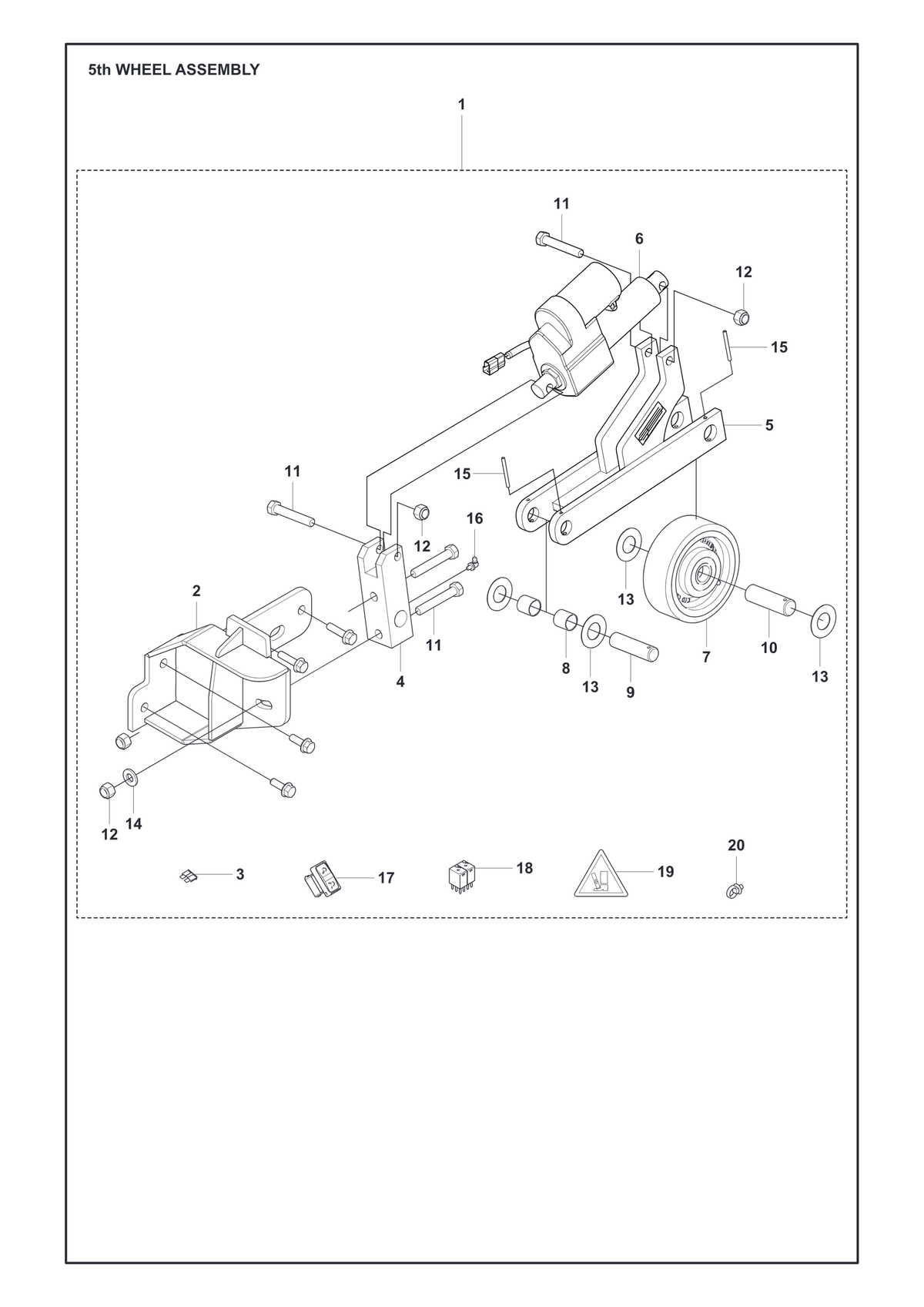 Husqvarna 574859003 onderdelentekening - positie 4