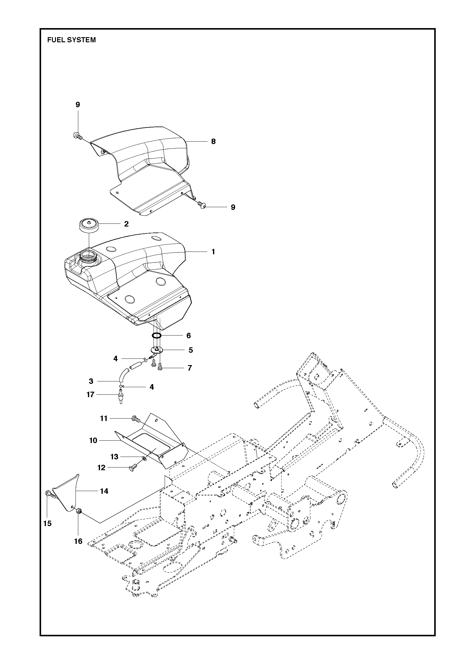 Husqvarna 506891801 onderdelentekening - positie 5