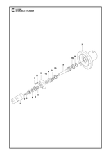 Husqvarna 595523801 onderdelentekening - positie 1