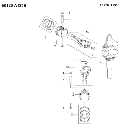 Husqvarna 535414252 onderdelentekening - positie 4