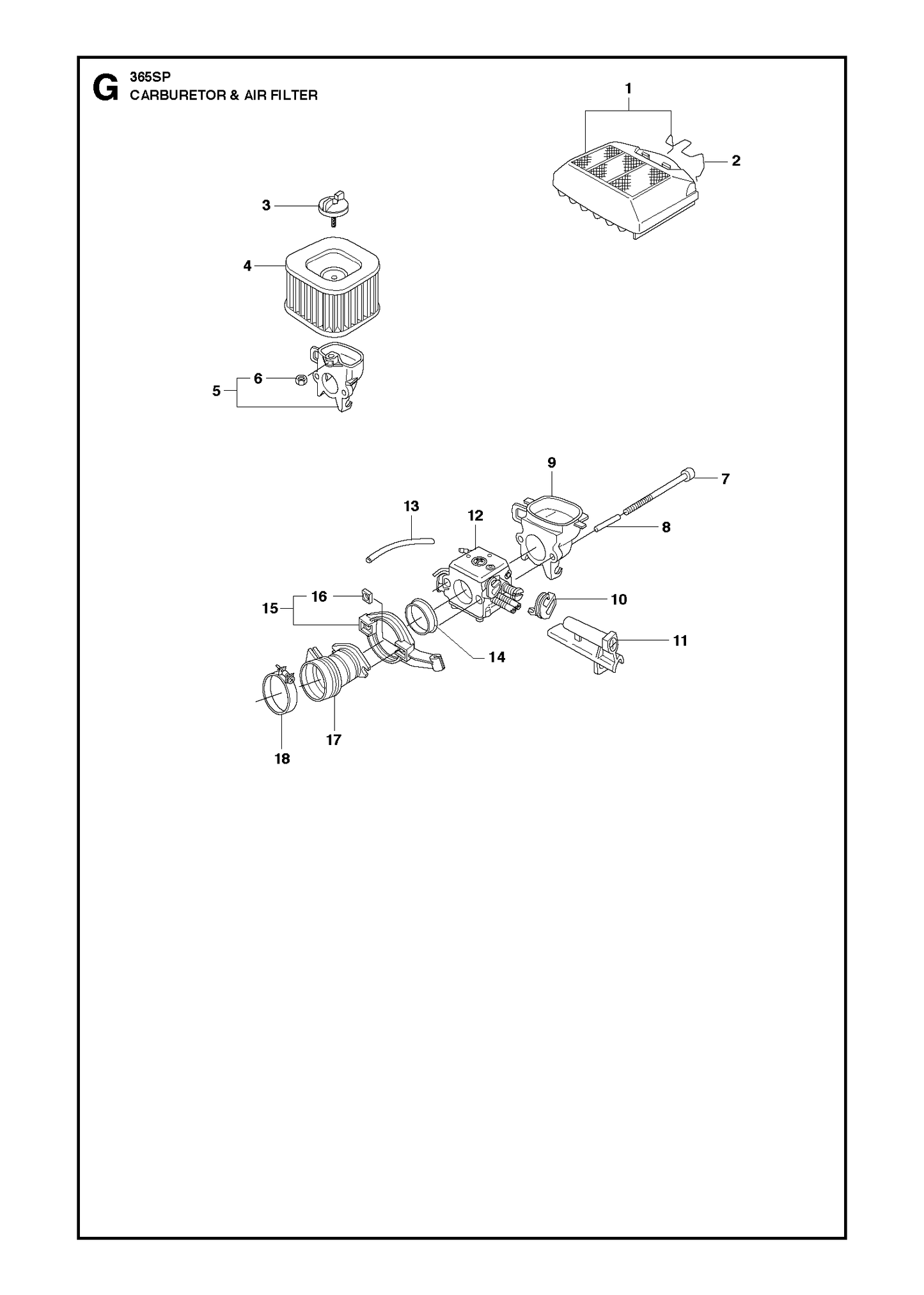 Husqvarna 503818006 onderdelentekening - positie 4