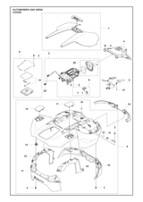 Husqvarna 531257501 onderdelentekening - positie 23