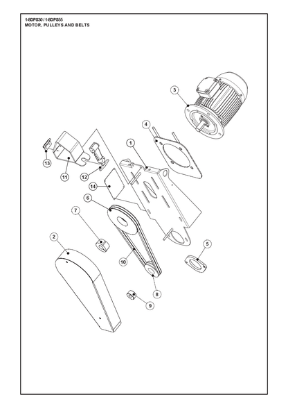 Husqvarna 534634302 onderdelentekening - positie 11