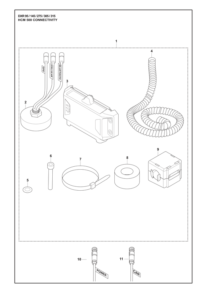 Husqvarna 725533301 onderdelentekening - positie 6
