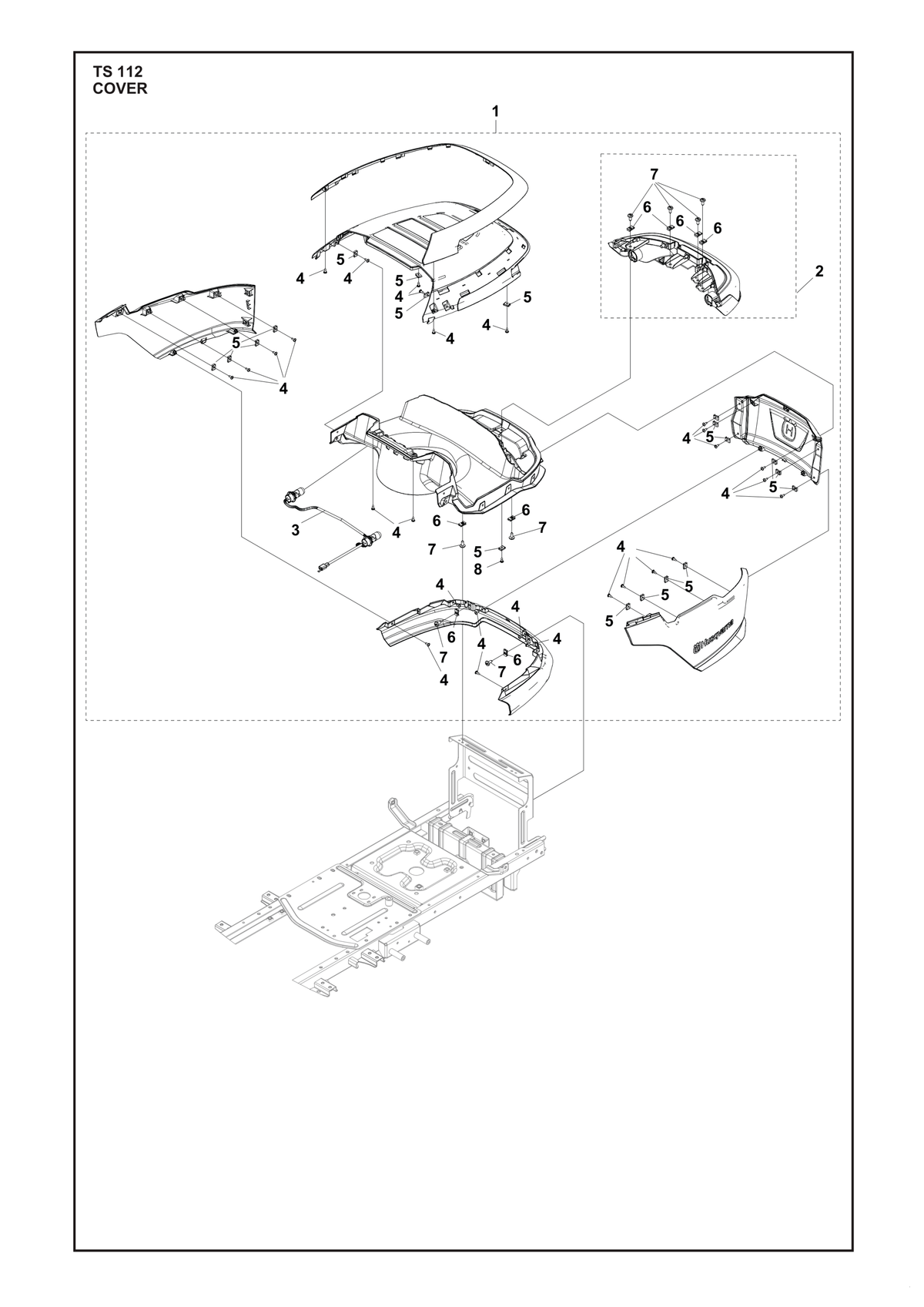 Husqvarna 579566001 onderdelentekening - positie 7