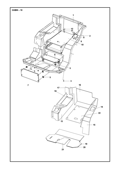 Husqvarna 581874401 onderdelentekening - positie 19