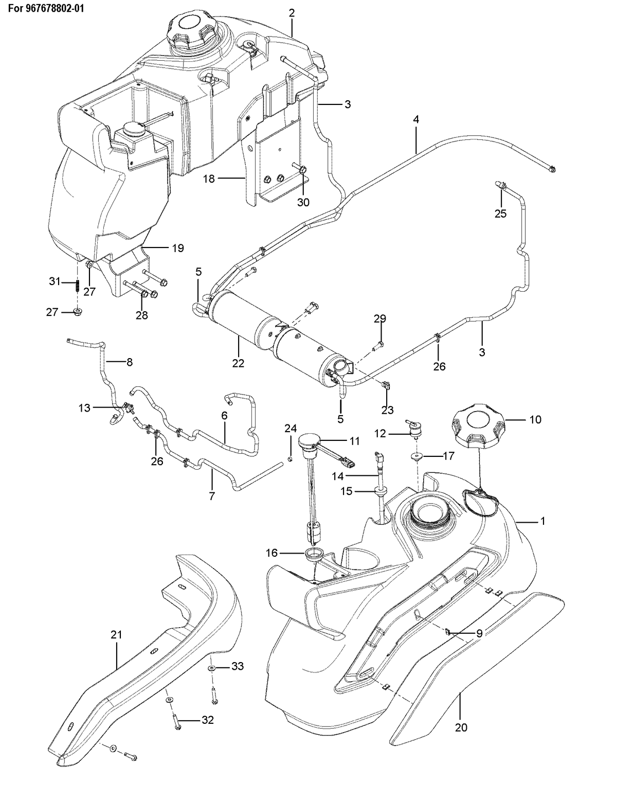 Husqvarna 532174814 onderdelentekening - positie 23