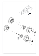 Husqvarna 523034503 onderdelentekening - positie 2