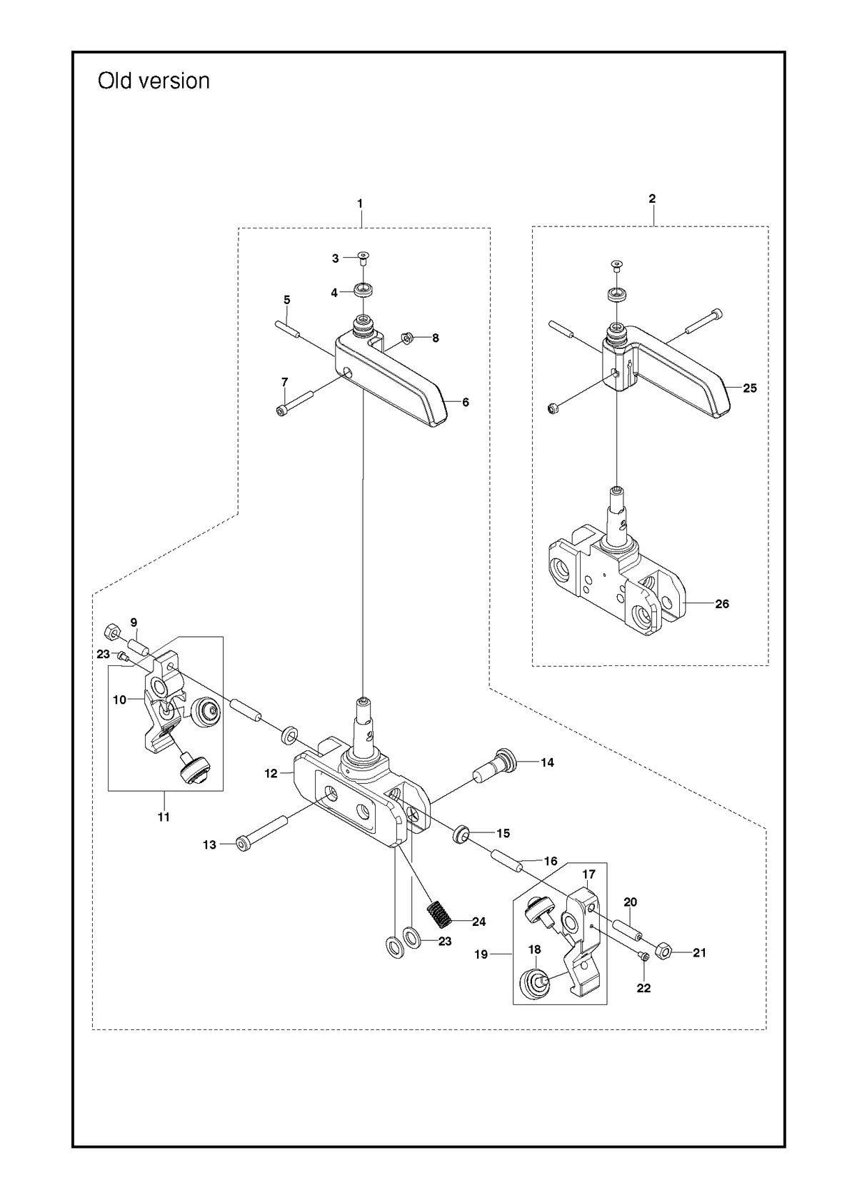 Husqvarna 584141301 onderdelentekening - positie 19