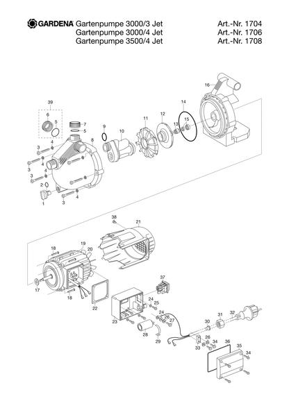 Husqvarna 520402801 onderdelentekening - positie 21