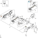 STIHL VA050071000 Boutennset positie 12 technische tekening