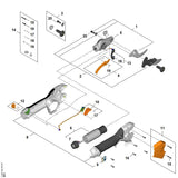 STIHL VA076020401 Afdekkap positie 11 technische tekening