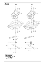 Husqvarna 594911701 onderdelentekening - positie 3
