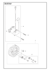 Husqvarna 536222801 onderdelentekening - positie 1