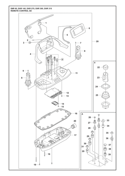 Husqvarna 535394201 onderdelentekening - positie 12