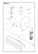 Husqvarna 537350102 onderdelentekening - positie 3
