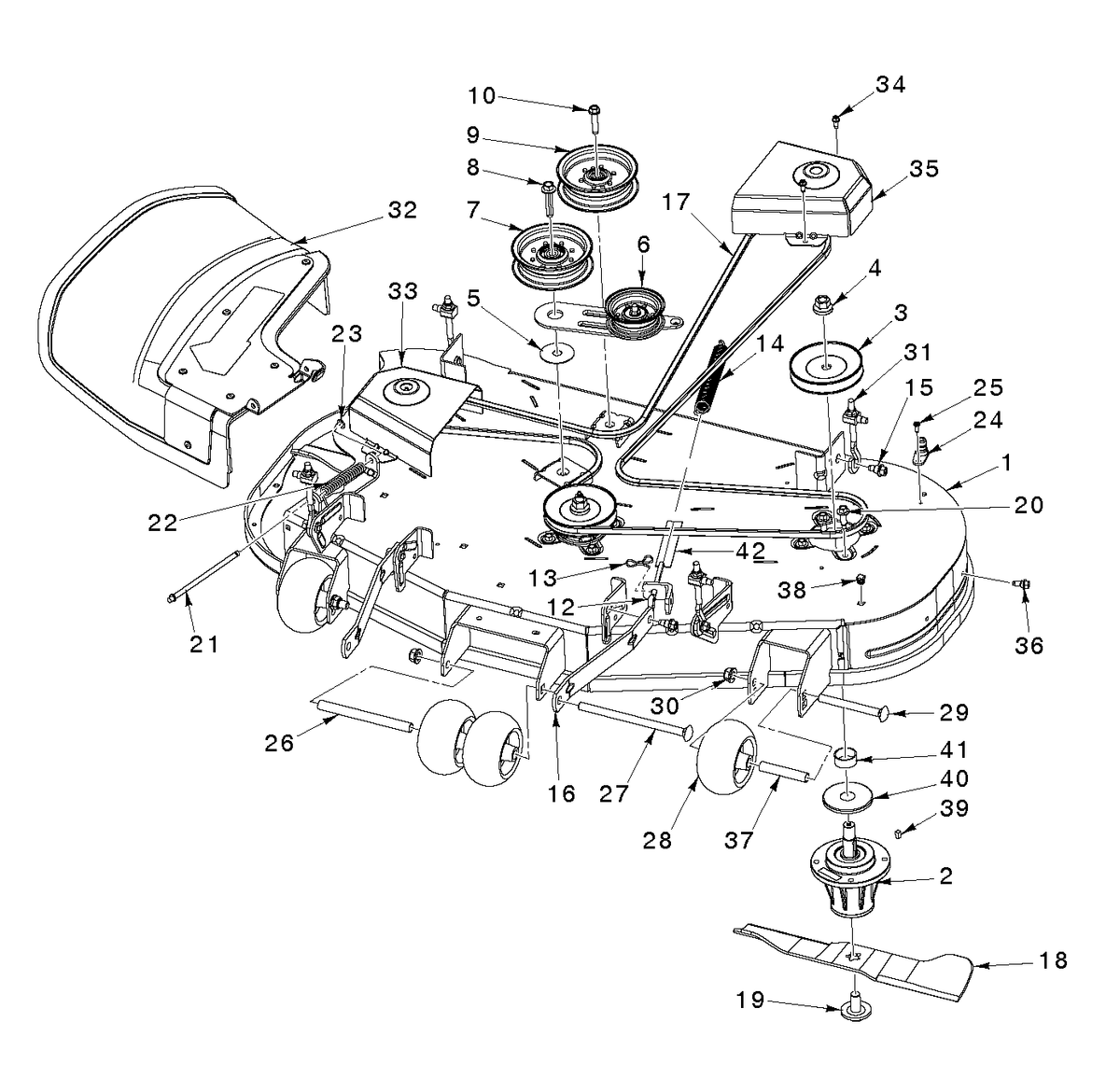 Husqvarna 588783401 onderdelentekening - positie 31