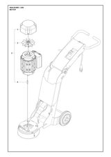 Husqvarna 587174601 onderdelentekening - positie 1