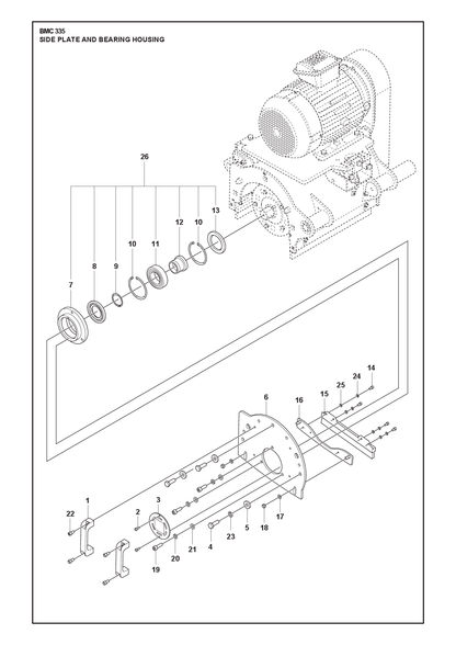 Husqvarna 595112801 onderdelentekening - positie 5