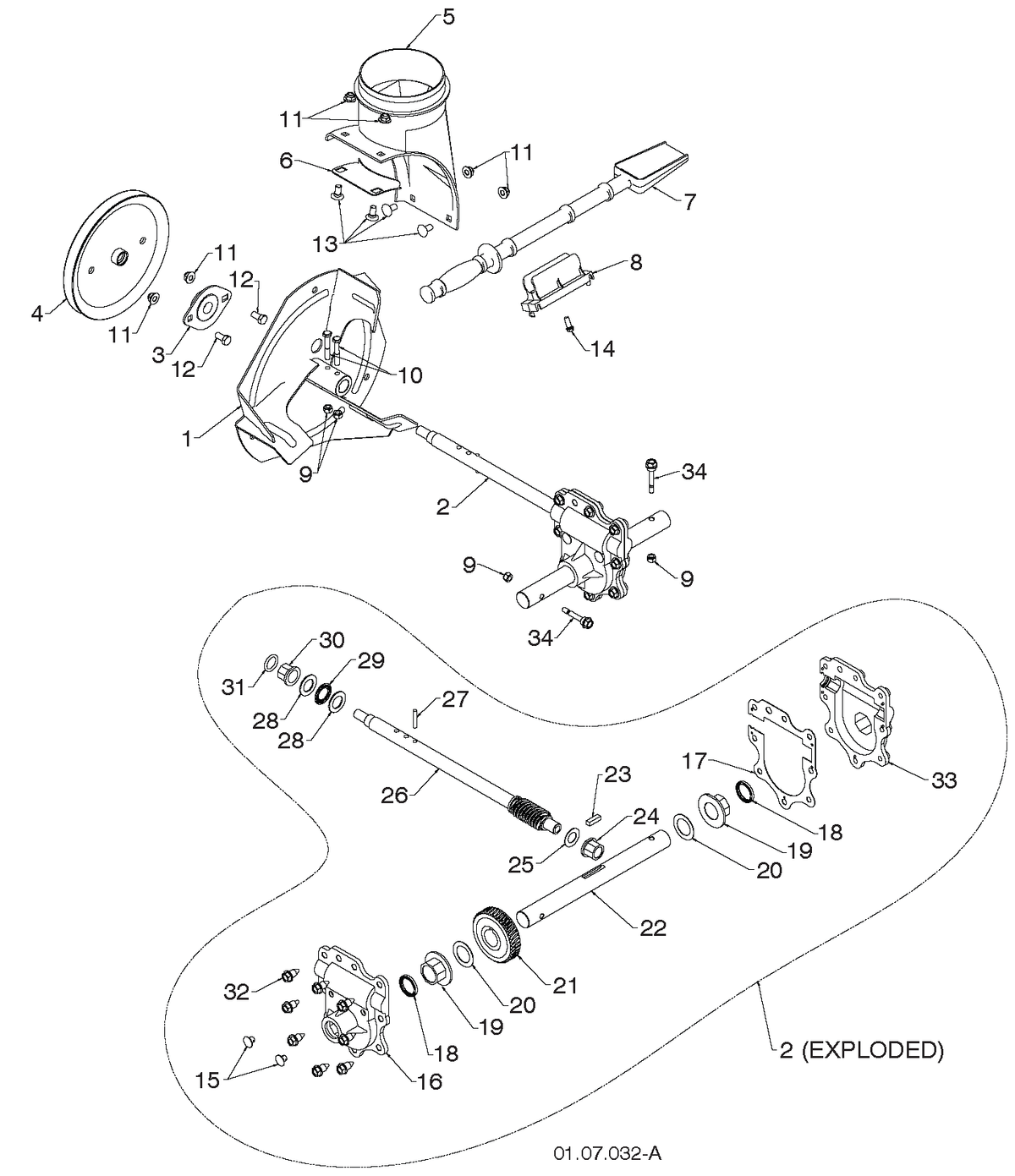 Husqvarna 586714401 onderdelentekening - positie 26