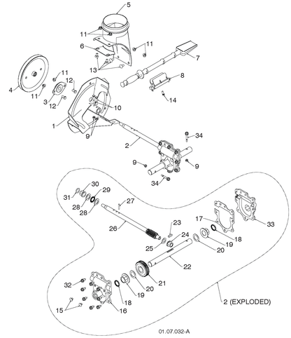 Husqvarna 586714401 onderdelentekening - positie 26