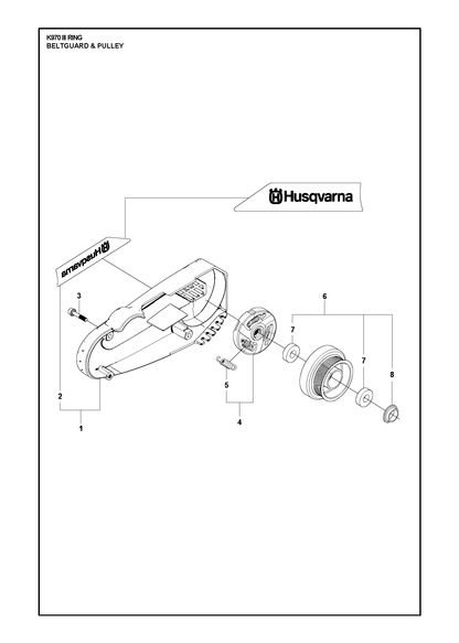 Husqvarna 503144903 onderdelentekening - positie 4