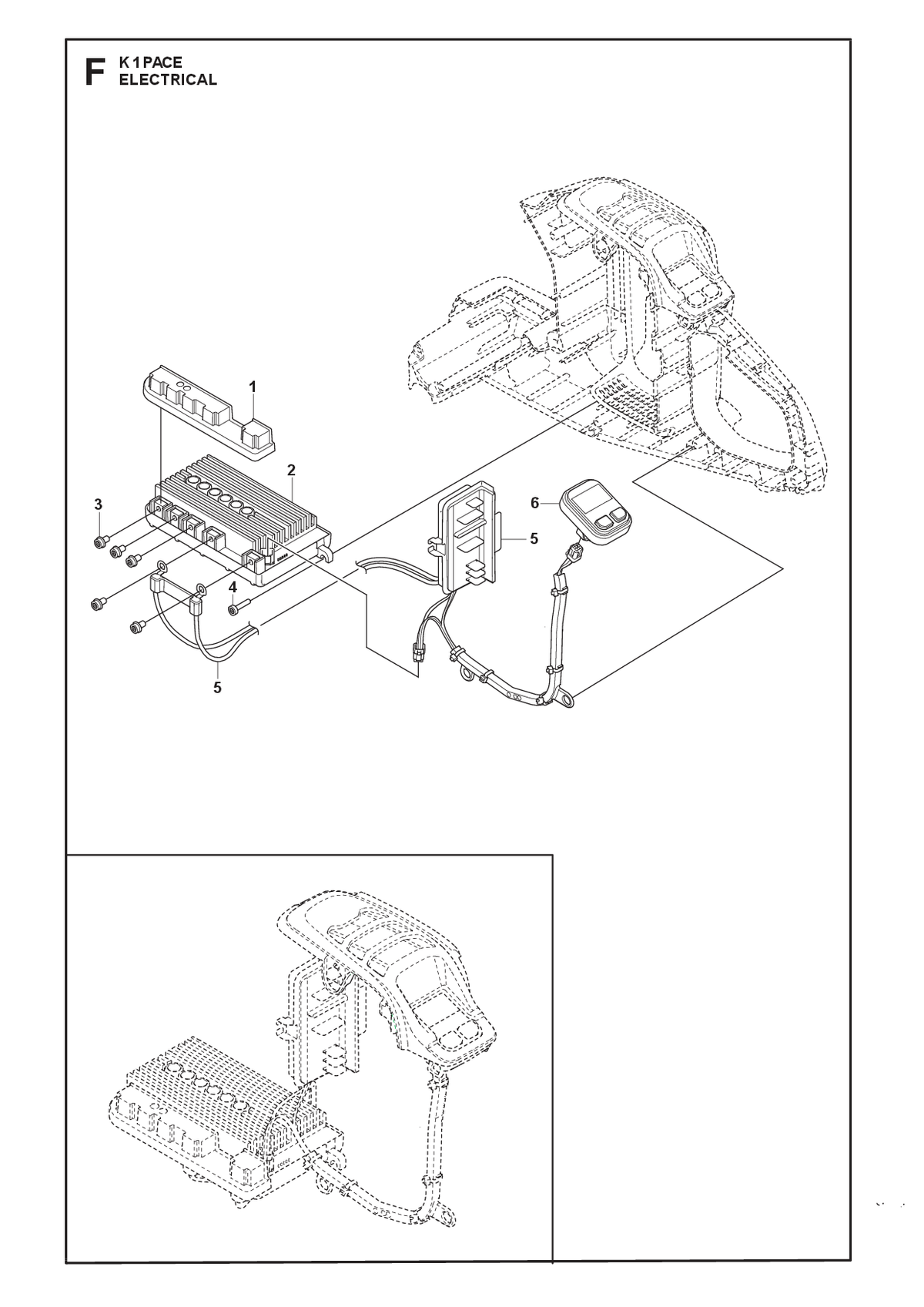 Husqvarna 596934801 onderdelentekening - positie 2