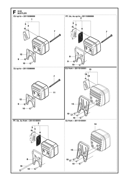 Husqvarna 503218501 onderdelentekening - positie 7