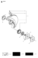 Husqvarna 506284102 onderdelentekening - positie 11