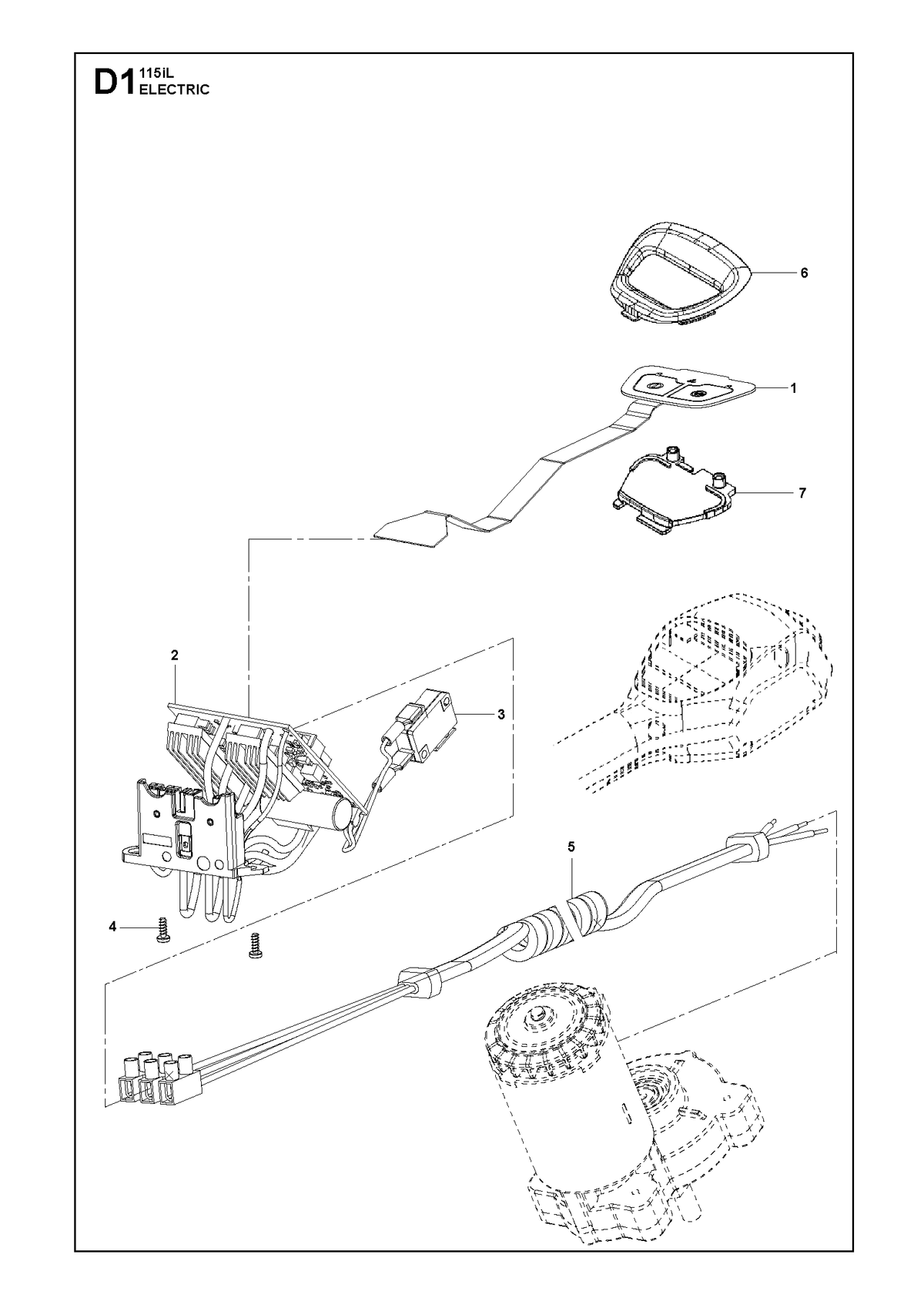 Husqvarna 591076901 onderdelentekening - positie 5