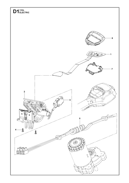 Husqvarna 591076901 onderdelentekening - positie 5