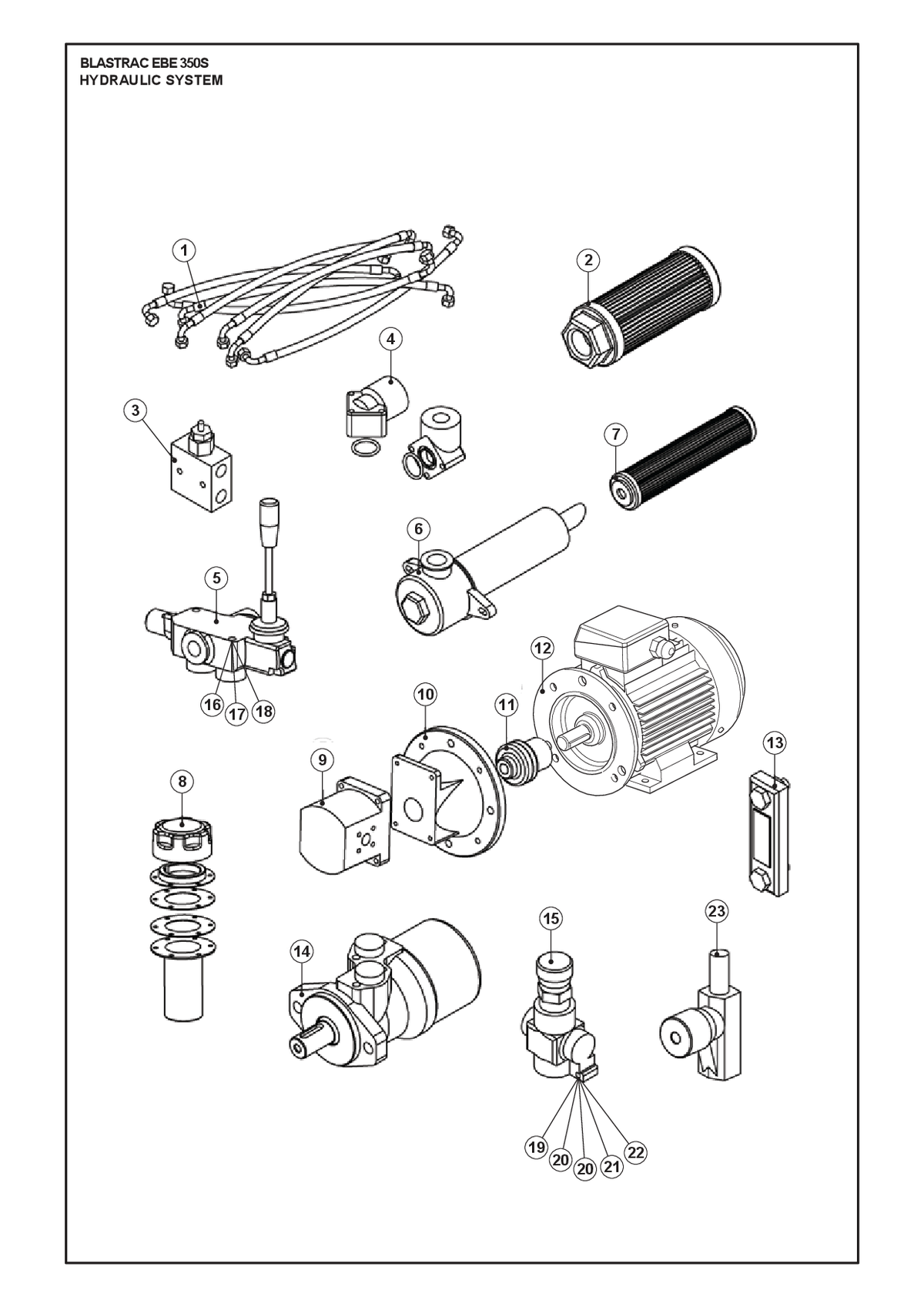 Husqvarna 533102101 onderdelentekening - positie 1