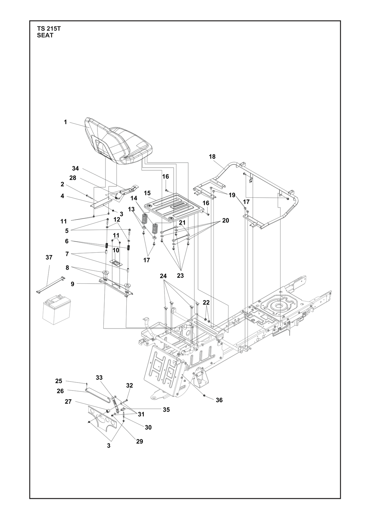 Husqvarna 547403154 onderdelentekening - positie 21