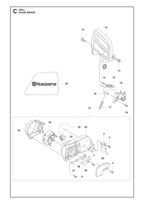 Husqvarna 578778201 onderdelentekening - positie 29