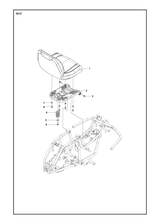 Husqvarna 576376401 onderdelentekening - positie 1