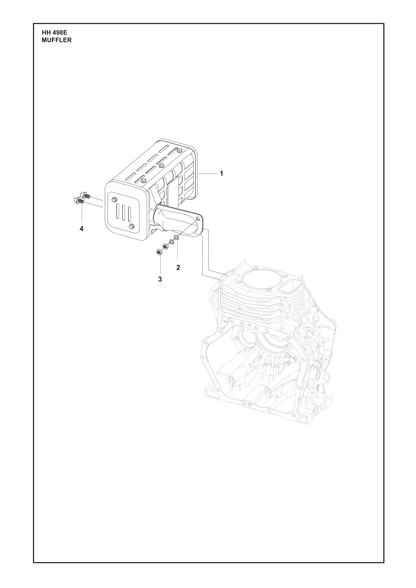 Husqvarna 590365801 onderdelentekening - positie 2