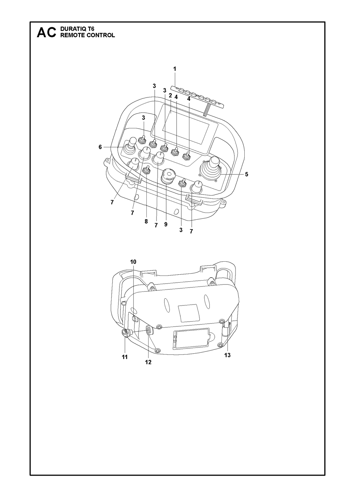 Husqvarna 595741901 onderdelentekening - positie 7