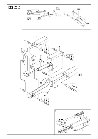 Husqvarna 504897801 onderdelentekening - positie 10