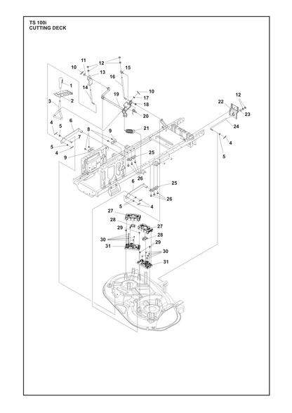 Husqvarna 547403424 onderdelentekening - positie 10